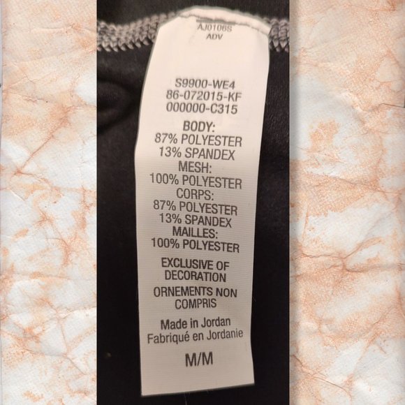 C9 by Champion black & grey duo-dry long sleeve pullover top size M - Picture 7 of 7